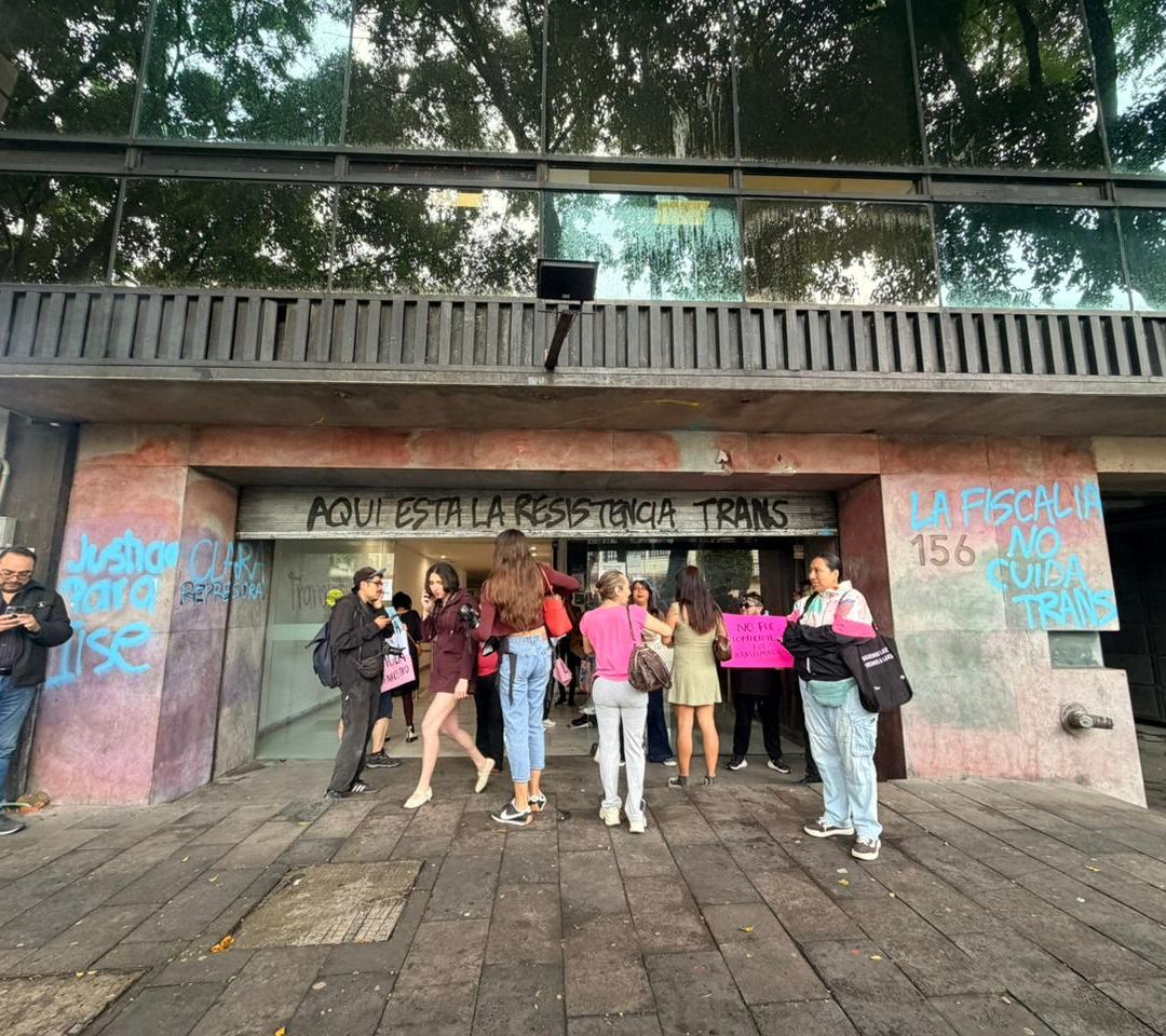 Desalojan Edificio tras Protestas de Colectivos Trans en Fiscalía CDMX